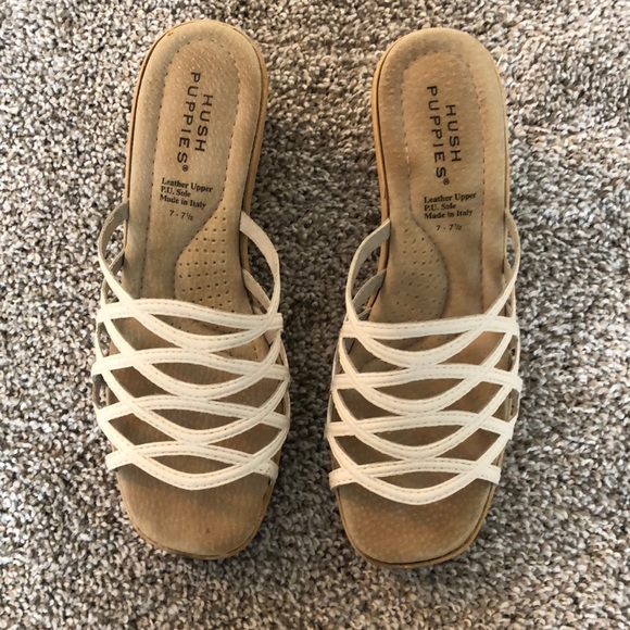 *SOLD* White Wedges - Picture 2 of 8